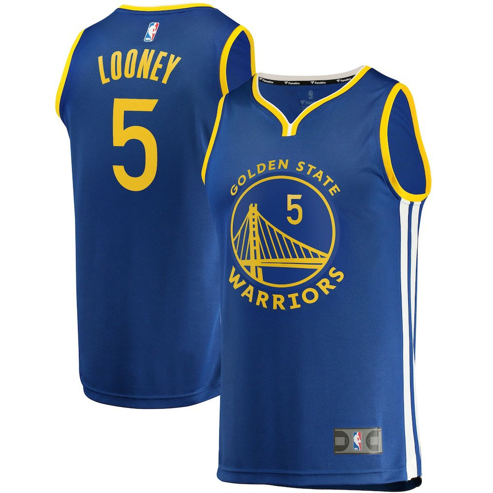 Kevon Looney Golden State Warriors Fast Break Replica Jersey sale - Icon Editi- Blue on sale