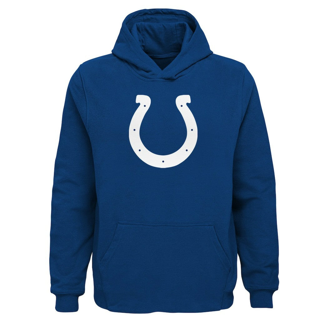 Indianapolis Colts Youth Team Logo Pullover Hoodie - Royal discount