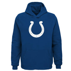 Indianapolis Colts Youth Team Logo Pullover Hoodie - Royal discount