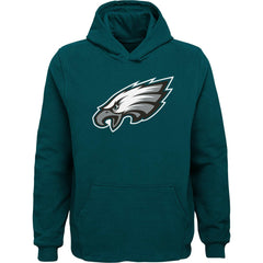 Philadelphia Eagles Youth Team Logo Pullover Hoodie - Green online