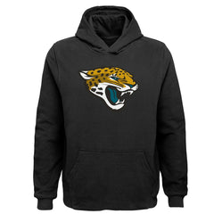 Jacksonville Jaguars Youth Team Logo Pullover Hoodie - Black cheap