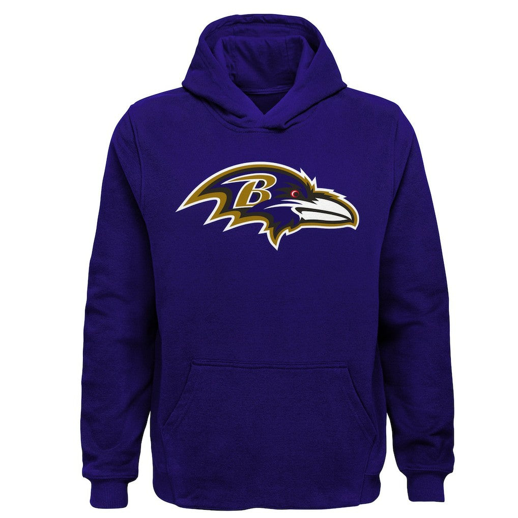 Baltimore Ravens Youth Team Logo Pullover Hoodie - Purple online