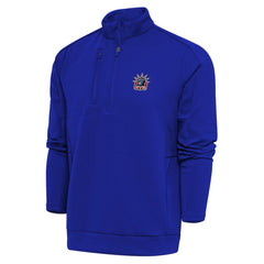 New York Rangers Antigua Special Edition 2.0 Generation Quarter-Zip Pullover Top - Royal Pullover