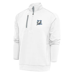 Tampa Bay Lightning Antigua Special Edition 2.0 Generation Quarter-Zip Pullover Top - White Pullover