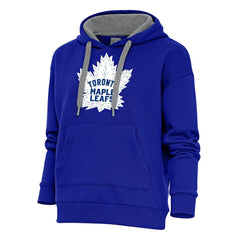 Toronto Maple Leafs Antigua Women's Special Edition 2.0 Victory Pullover Hoodie - Royal Hoodies