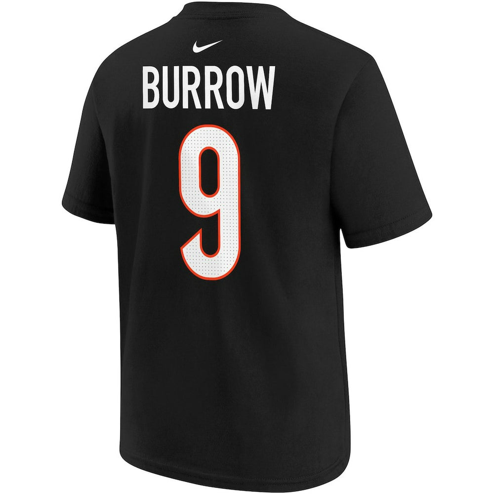 Joe Burrow Cincinnati Bengals Youth Player Name & Number T-Shirt - Black on sale