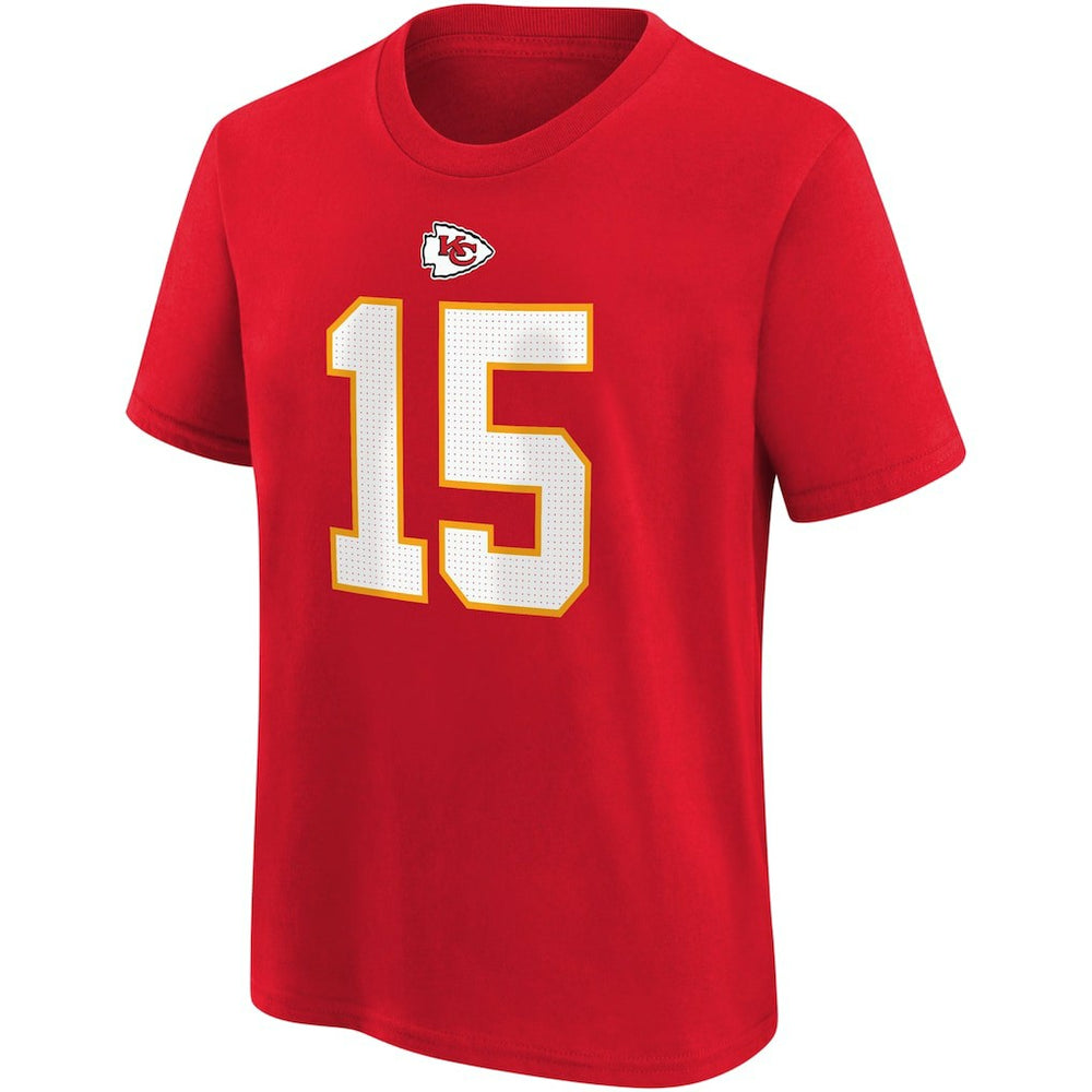 Patrick Mahomes Kansas City Chiefs Youth Player Name & Number T-Shirt - Red outlet