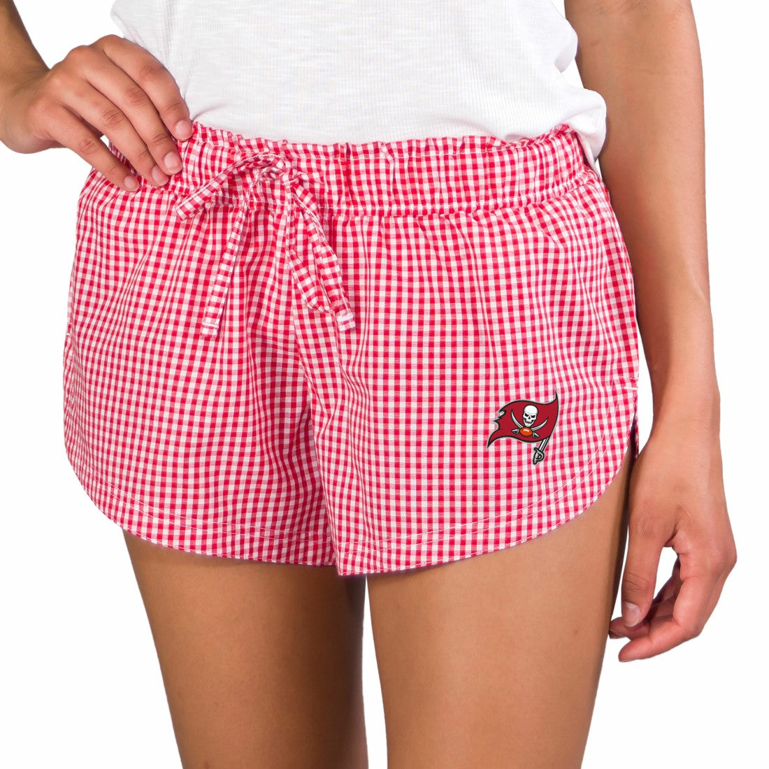 Tampa Bay Buccaneers Concepts Sport Women's Tradition Woven Shorts - Red cheap