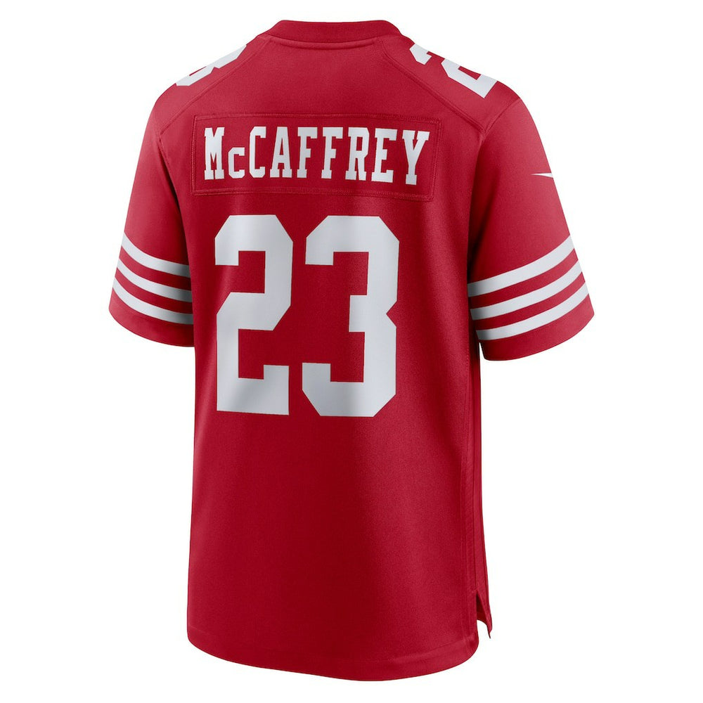 Christian McCaffrey San Francisco 49ers Game Player Jersey - Scarlet online