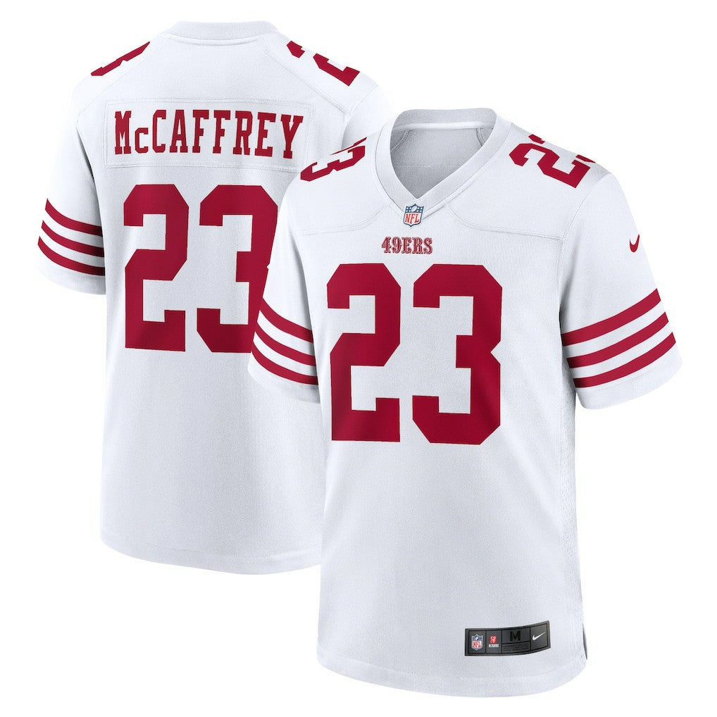 Christian McCaffrey San Francisco 49ers Game Player Jersey - White on sale