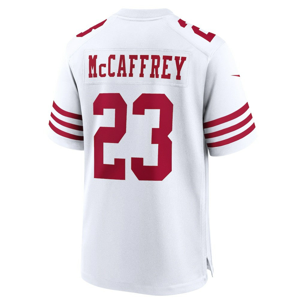 Christian McCaffrey San Francisco 49ers Game Player Jersey - White on sale