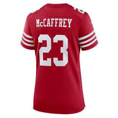 Christian McCaffrey San Francisco 49ers Women's Player Jersey - Scarlet cheap