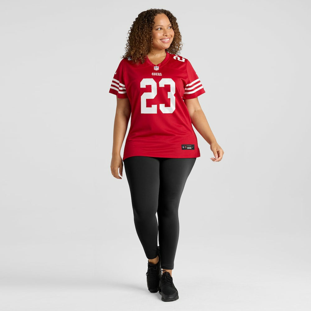 Christian McCaffrey San Francisco 49ers Women's Player Jersey - Scarlet cheap