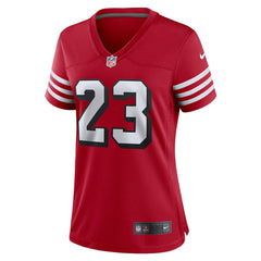 Christian McCaffrey San Francisco 49ers Women's Player Jersey - Scarlet cheap
