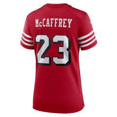 Christian McCaffrey San Francisco 49ers Women's Player Jersey - Scarlet cheap