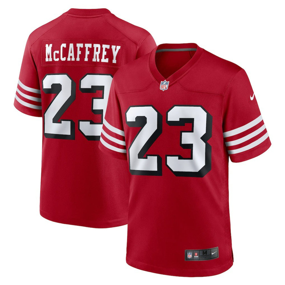 Christian McCaffrey San Francisco 49ers Alternate Game Player Jersey - Scarlet online