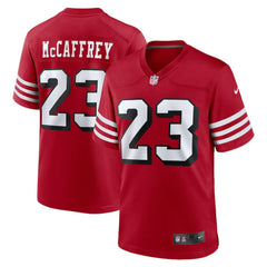 Christian McCaffrey San Francisco 49ers Alternate Game Player Jersey - Scarlet online