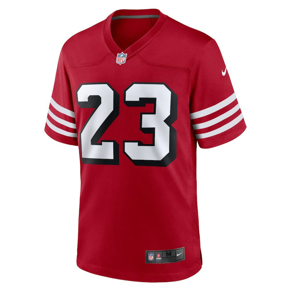 Christian McCaffrey San Francisco 49ers Alternate Game Player Jersey - Scarlet online