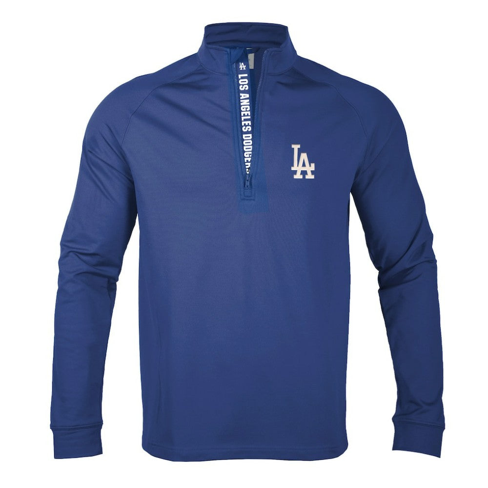 Los Angeles Dodgers Levelwear Calibre Quarter-Zip Pullover Top Royal