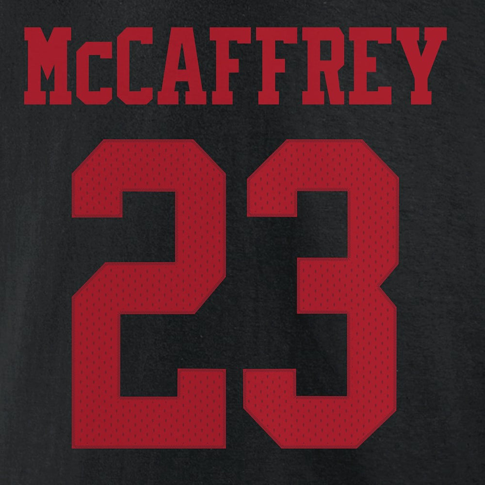 Christian McCaffrey San Francisco 49ers Icon Player Name & Number T-Shirt - Black online