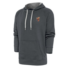 Cleveland Browns Antigua Team Logo Victory Pullover Hoodie - Charcoal sale
