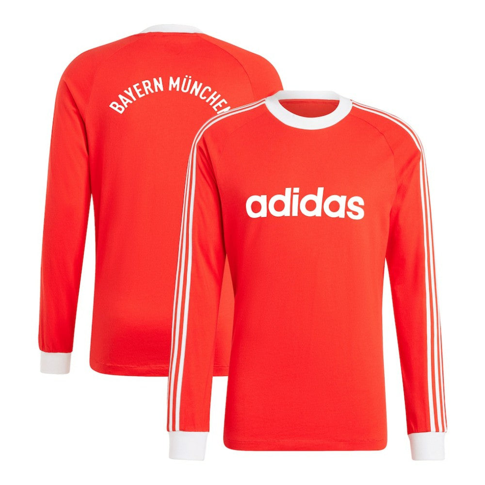 Bayern Munich Originals Energy Drop '70s Long Sleeve Jersey - Red online