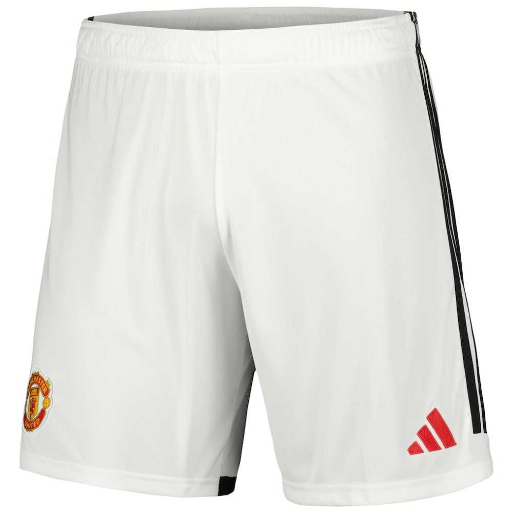 Manchester United 2023/24 Home Replica Shorts - White shop