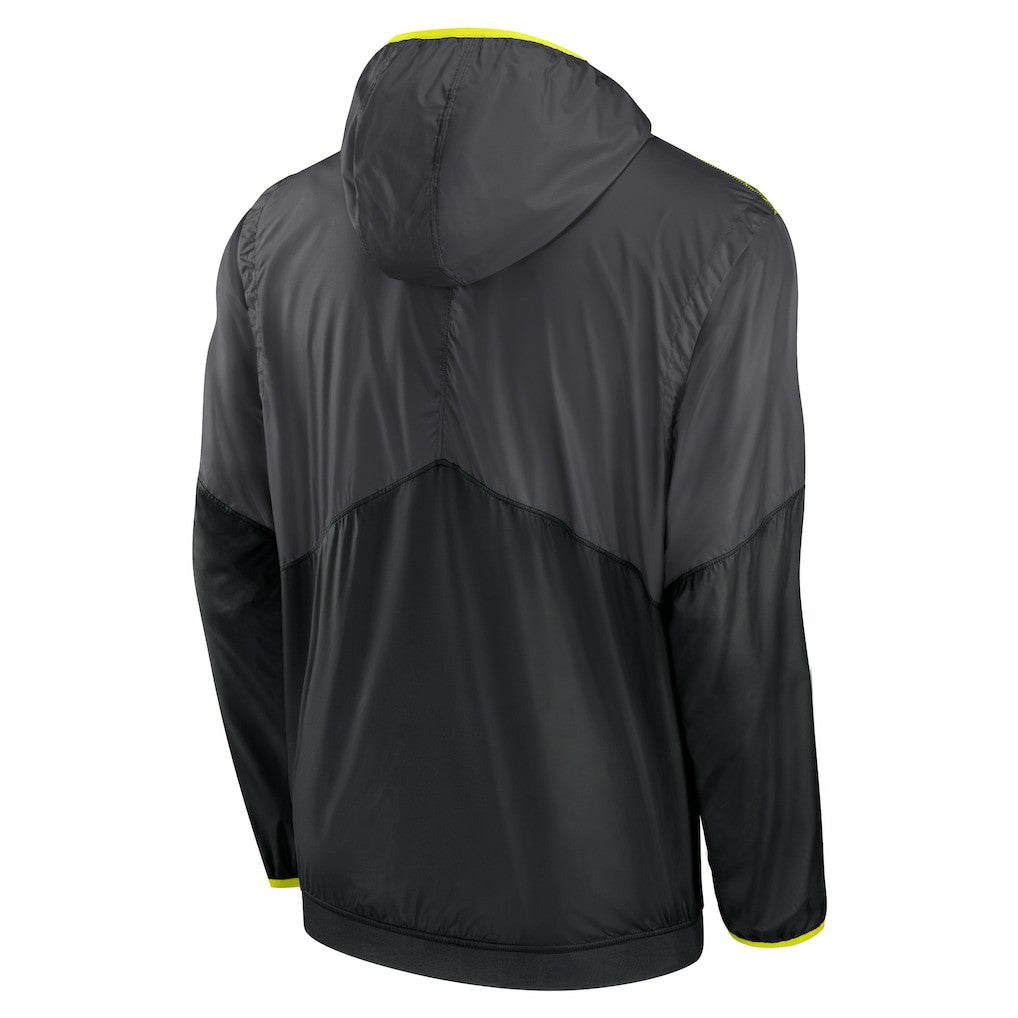 Cleveland Browns Volt Hoodie Half-Zip Jacket - Anthracite sale
