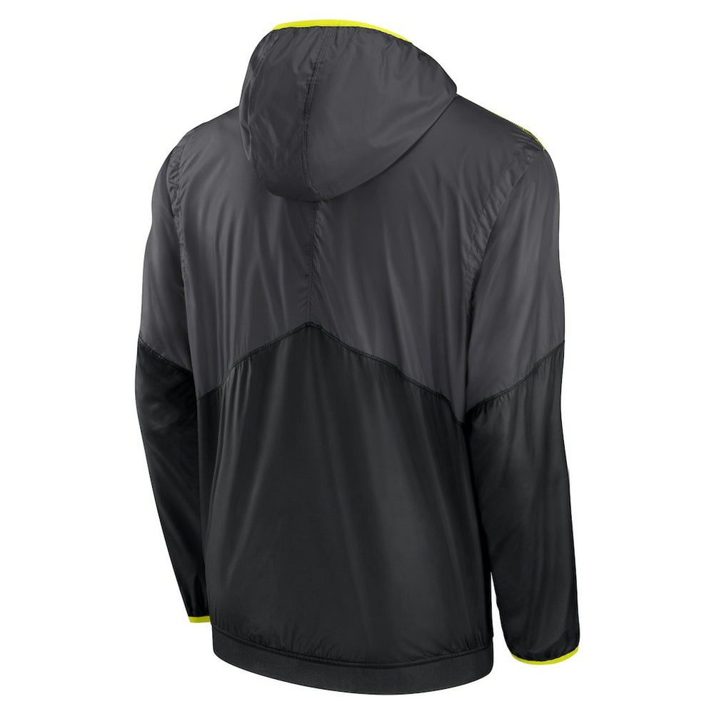 Cleveland Browns Volt Hoodie Half-Zip Jacket - Anthracite sale
