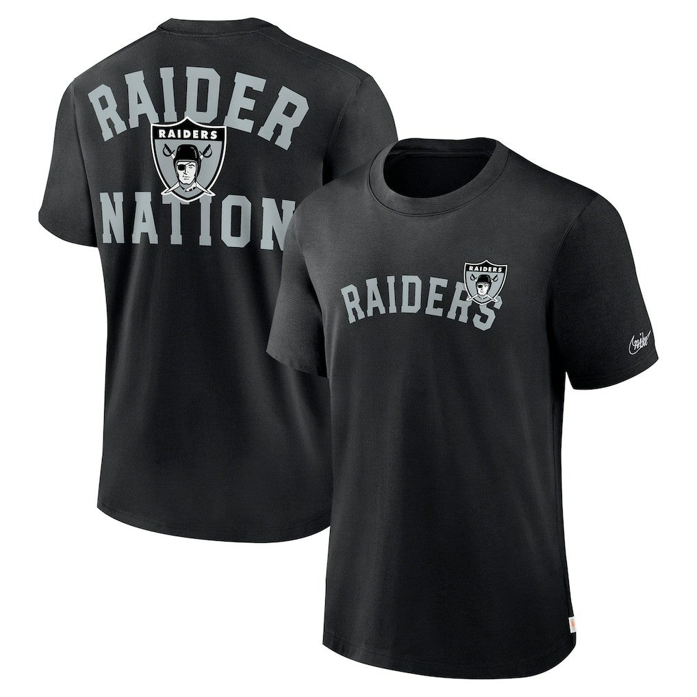 Las Vegas Raiders Rewind Slogan T-Shirt - Black for sale