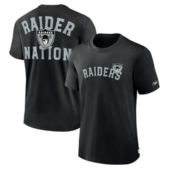 Las Vegas Raiders Rewind Slogan T-Shirt - Black for sale