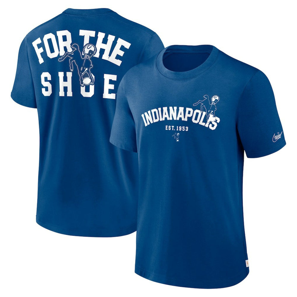 Indianapolis Colts Rewind Slogan T-Shirt - Royal sale