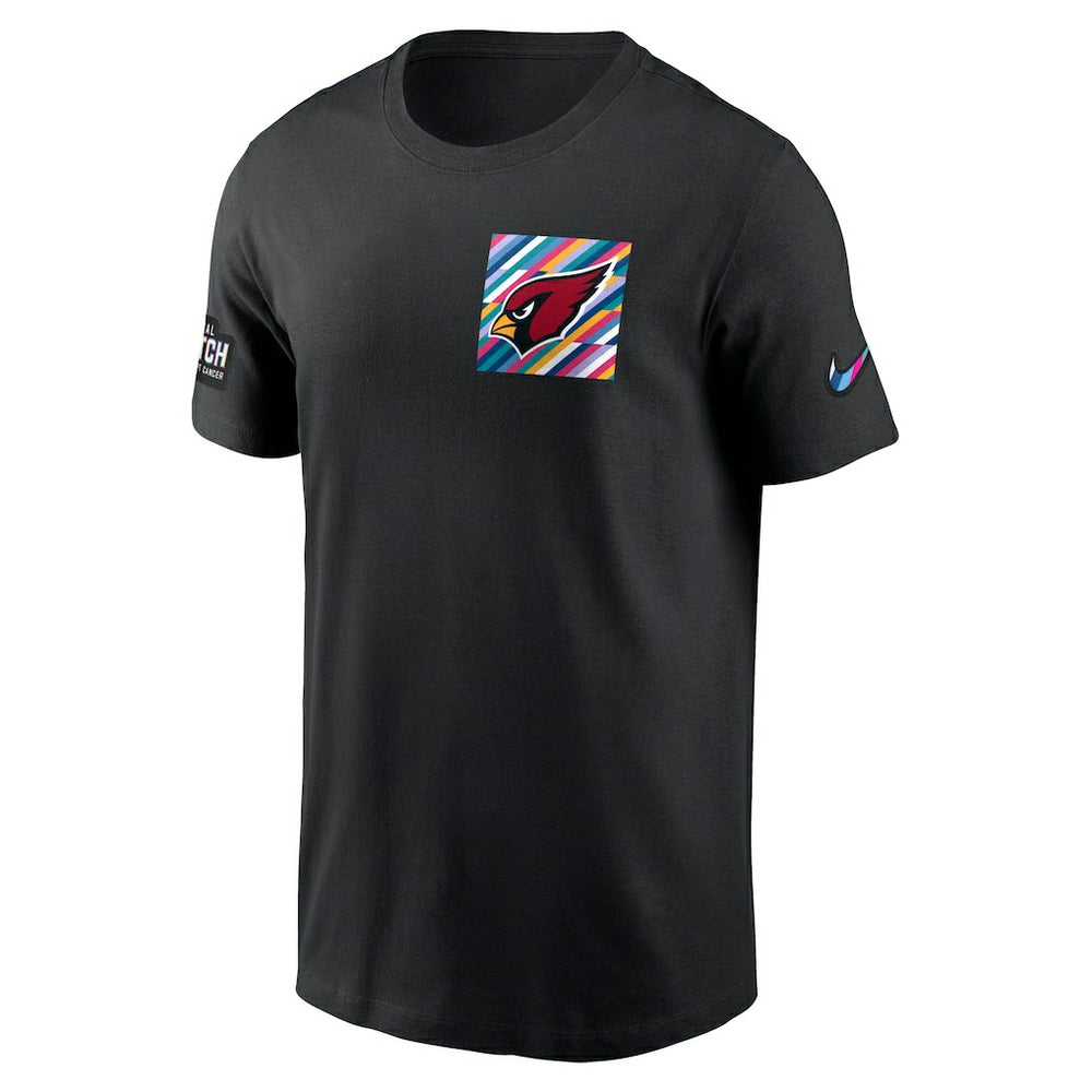 Arizona Cardinals Crucial Catch Sideline Tri-Blend T-Shirt - Black for sale