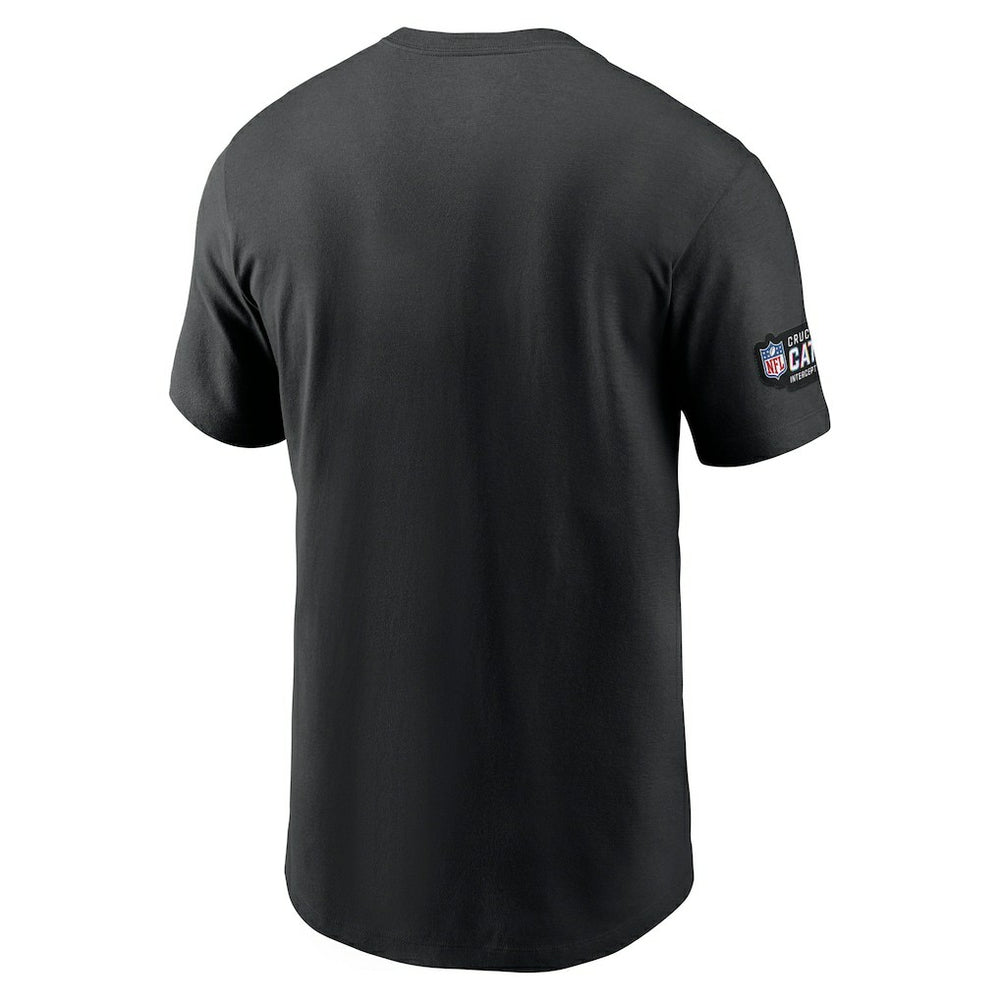 Arizona Cardinals Crucial Catch Sideline Tri-Blend T-Shirt - Black for sale