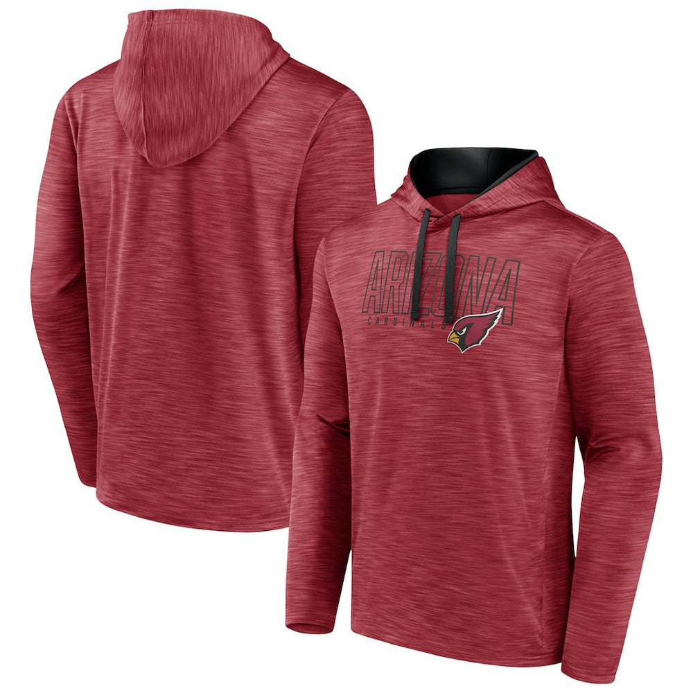 Arizona Cardinals Hook and Ladder Pullover Hoodie - Heather Cardinal for sale