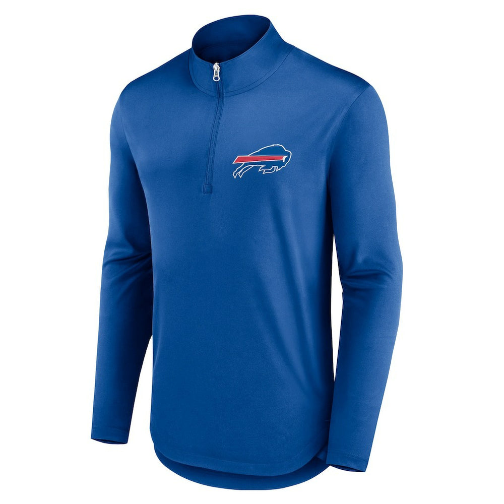 Buffalo Bills Quarterback Quarter-Zip Top - Royal cheap