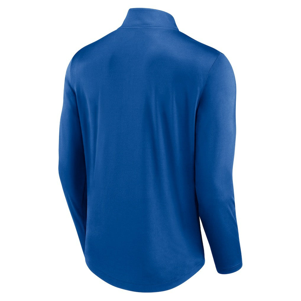 Buffalo Bills Quarterback Quarter-Zip Top - Royal cheap