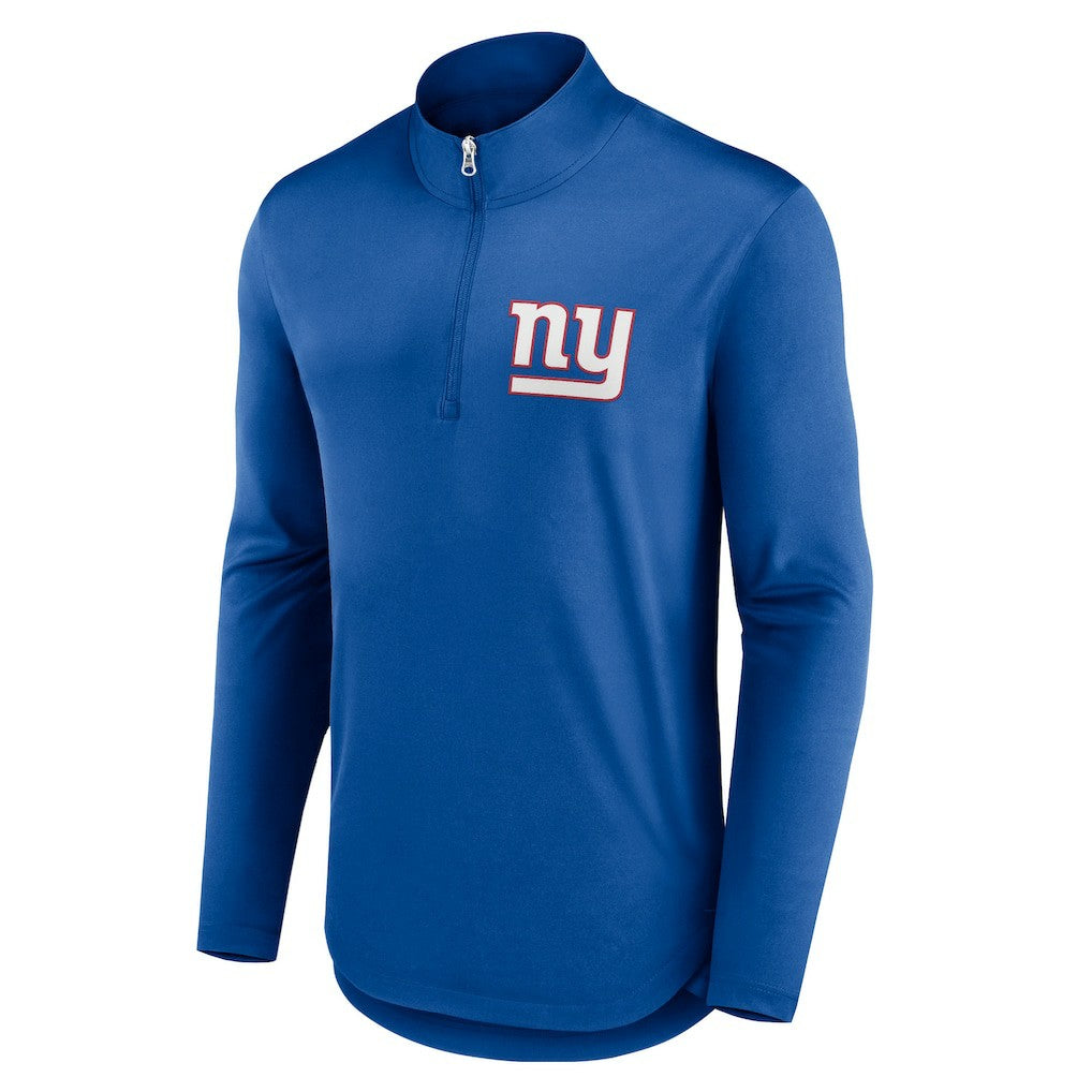 New York Giants Quarterback Quarter-Zip Top - Royal cheap