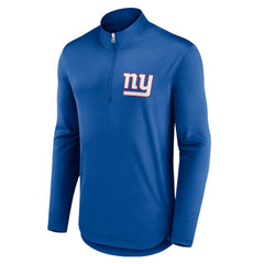 New York Giants Quarterback Quarter-Zip Top - Royal cheap