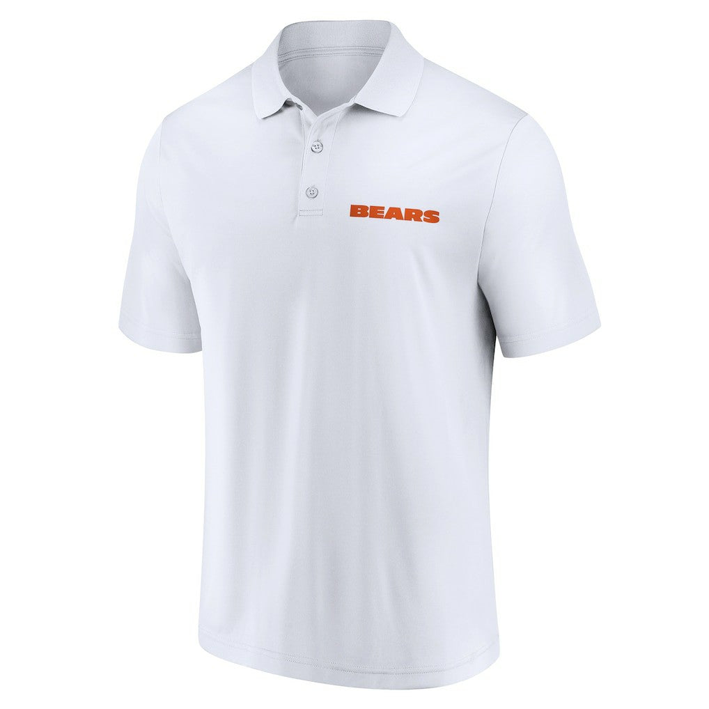 Chicago Bears Lockup Two-Pack Polo Set - White/Navy outlet