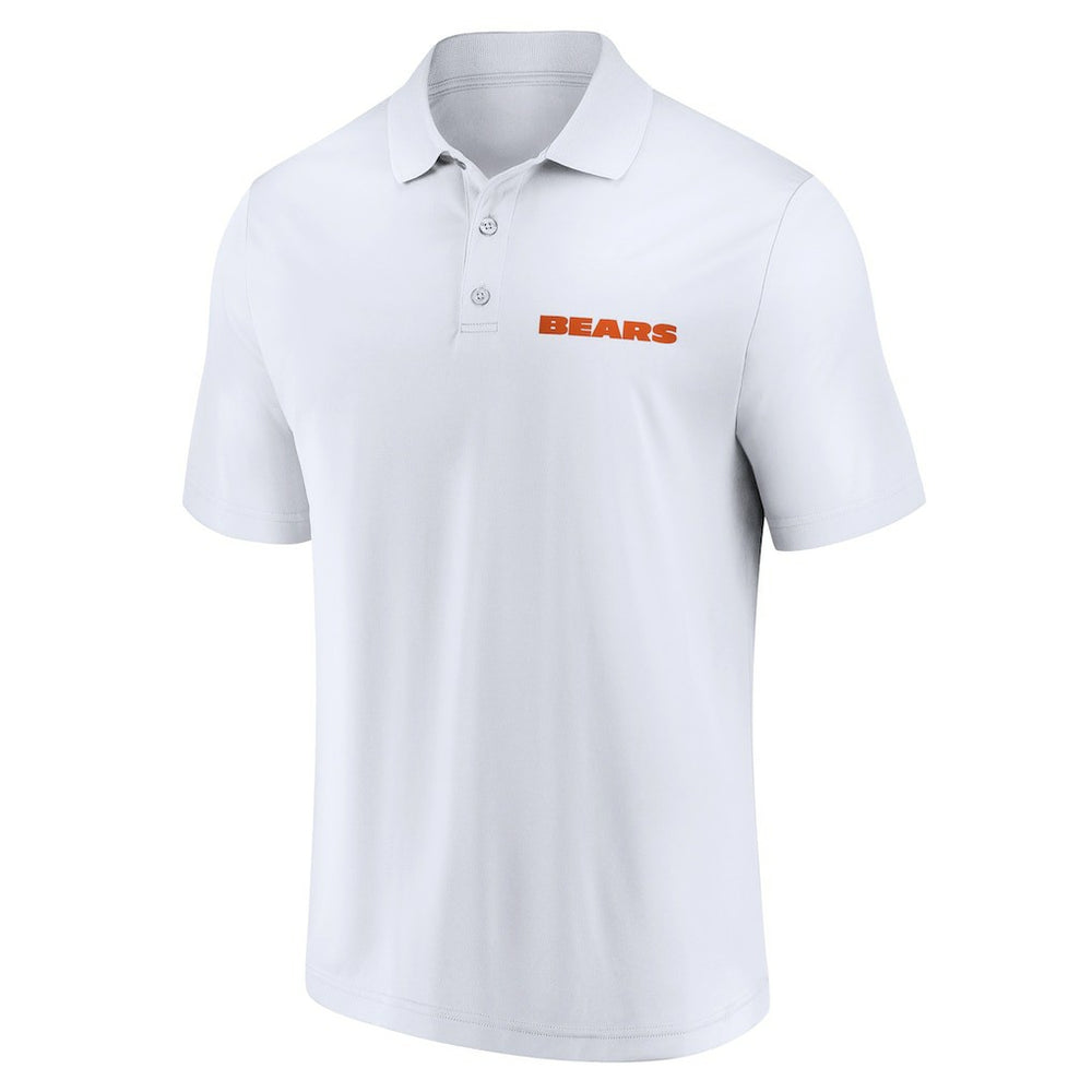 Chicago Bears Lockup Two-Pack Polo Set - White/Navy outlet