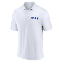 Buffalo Bills Lockup Two-Pack Polo Set - White/Royal online