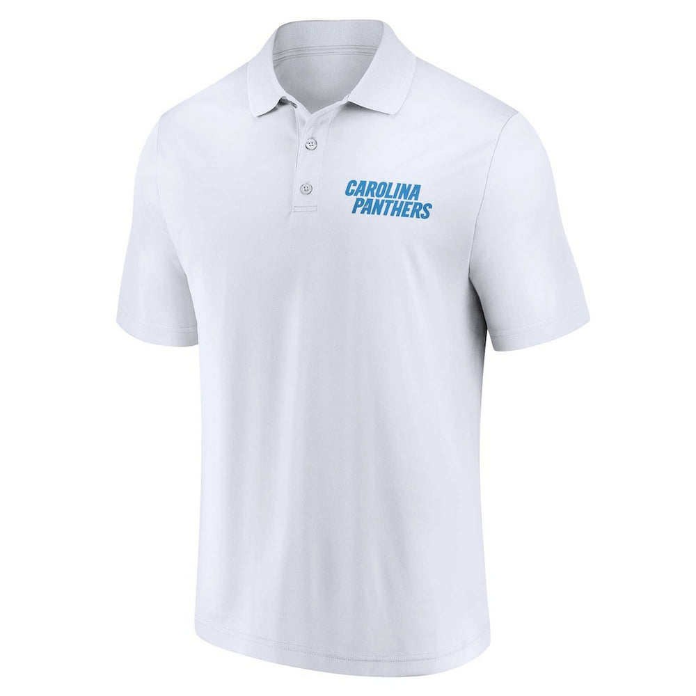 Carolina Panthers Lockup Two-Pack Polo Set - White/Black for sale
