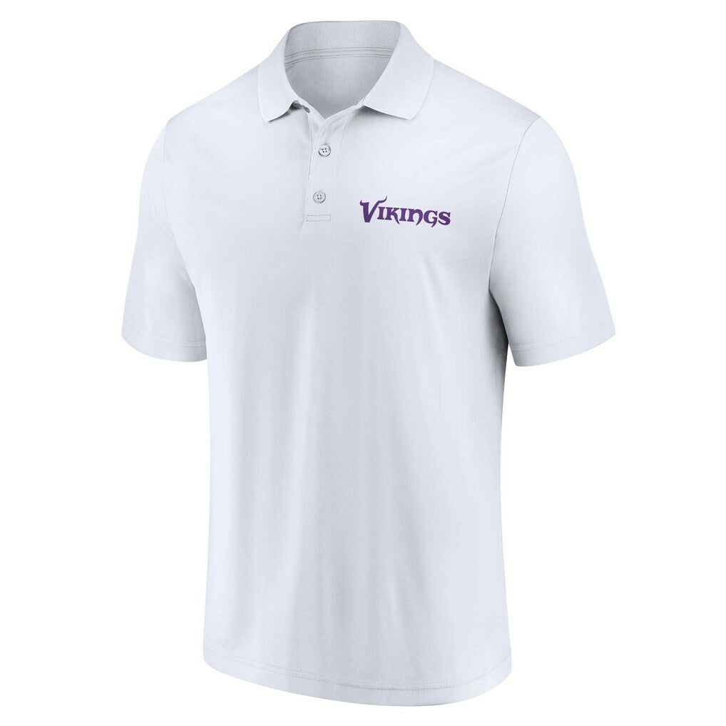 Minnesota Vikings Lockup Two-Pack Polo Set - White/Purple online