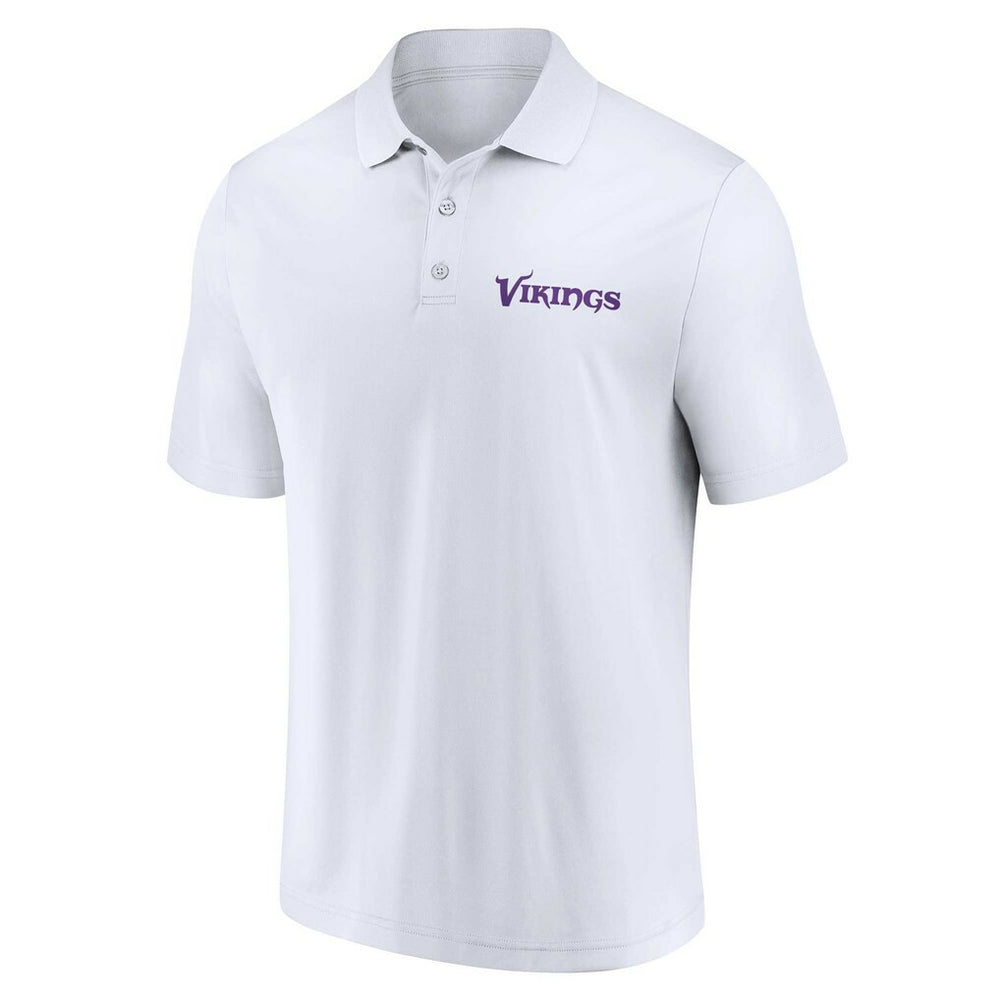 Minnesota Vikings Lockup Two-Pack Polo Set - White/Purple online