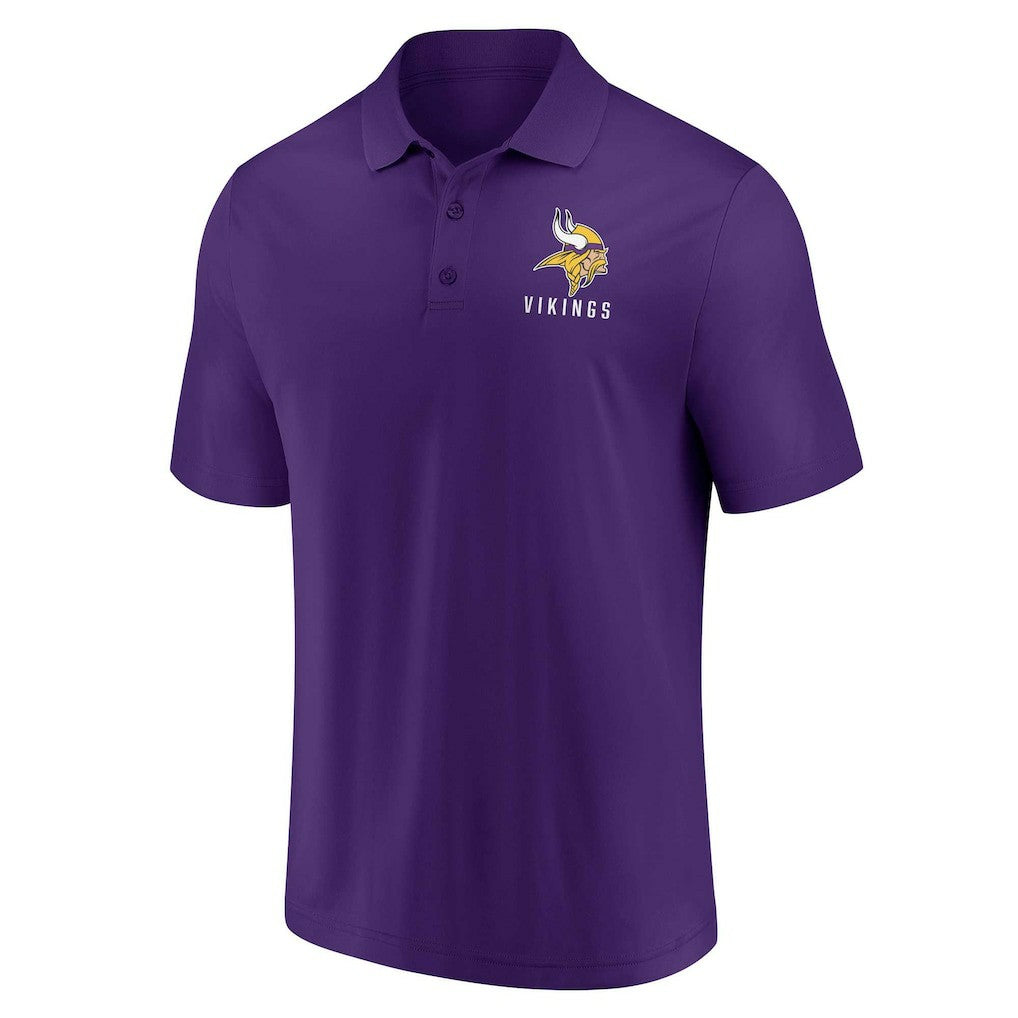 Minnesota Vikings Lockup Two-Pack Polo Set - White/Purple online