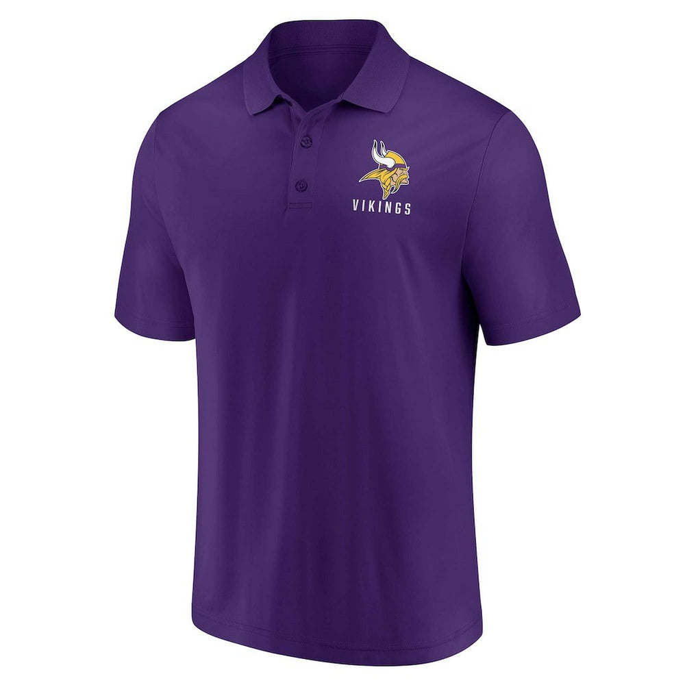 Minnesota Vikings Lockup Two-Pack Polo Set - White/Purple online