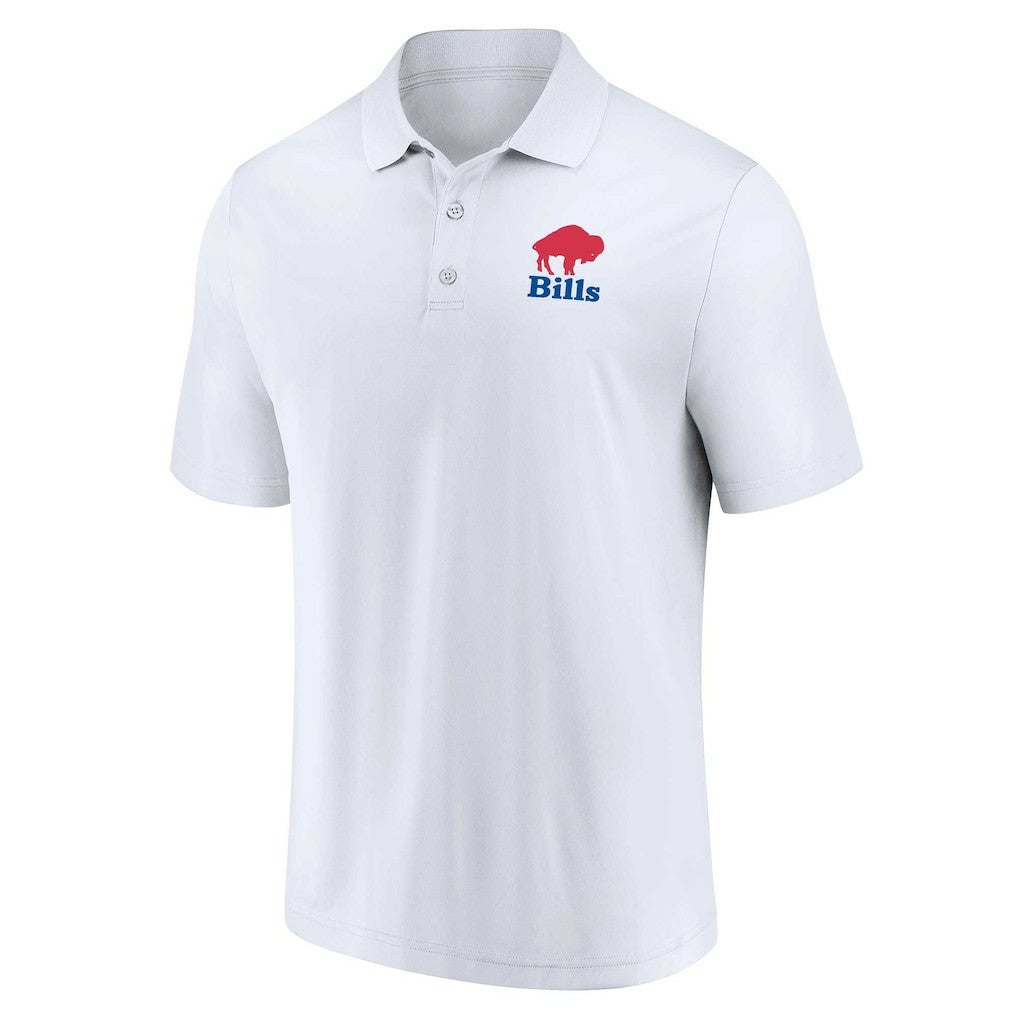 Buffalo Bills Throwback Two-Pack Polo Set - White/Royal sale