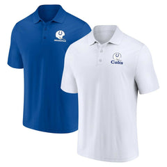 Indianapolis Colts Throwback Two-Pack Polo Set - White/Royal online