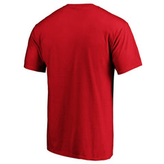 Detroit Red Wings Primary Logo Team T-Shirt - Red T-shirts